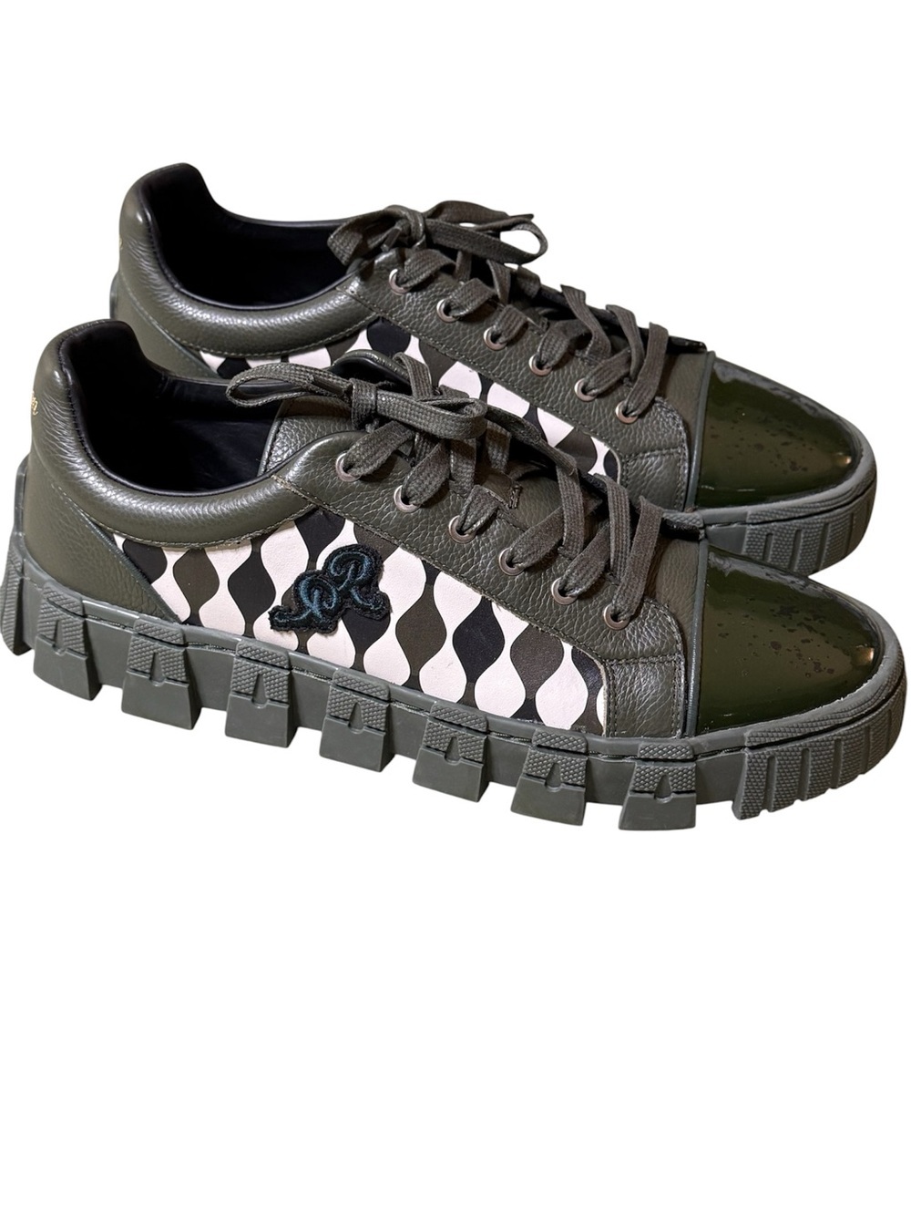Rxchardsxn Olive Knight Sneakers Size 11 Richardson Lug Sole
